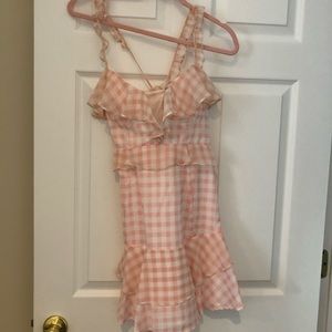 For Love & Lemons pink size medium dress